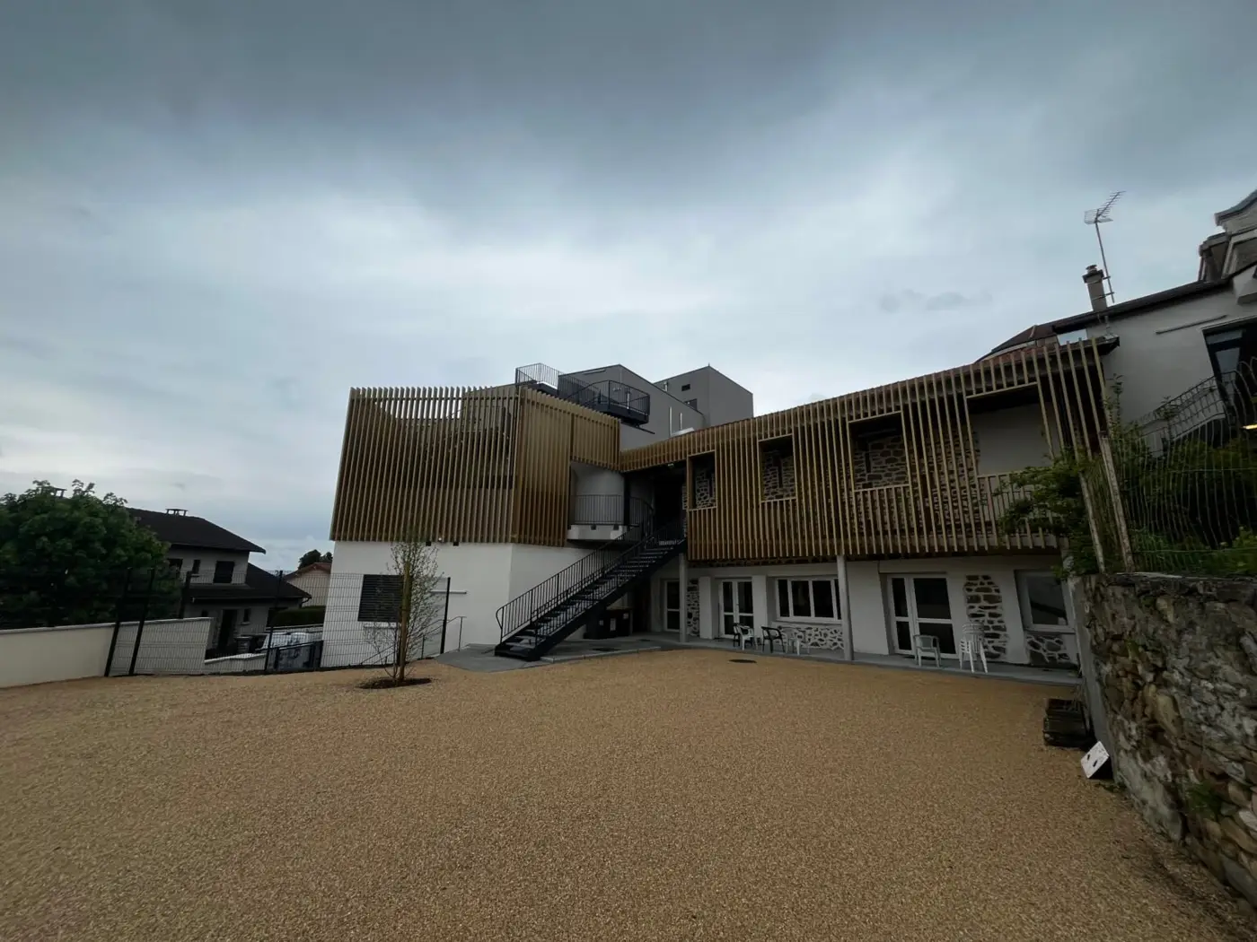 L'Espace culturel La Pinatel à Saint-Genest-Lerpt après rénovation