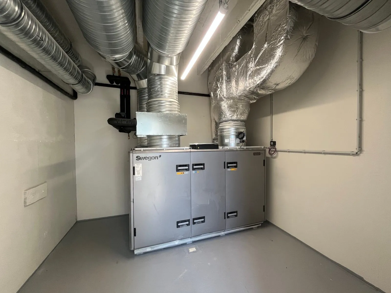 Centrale de traitement d'air au pôle artistique de La Talaudière